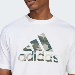 Remera Adidas Logo Camo Original – Blanca