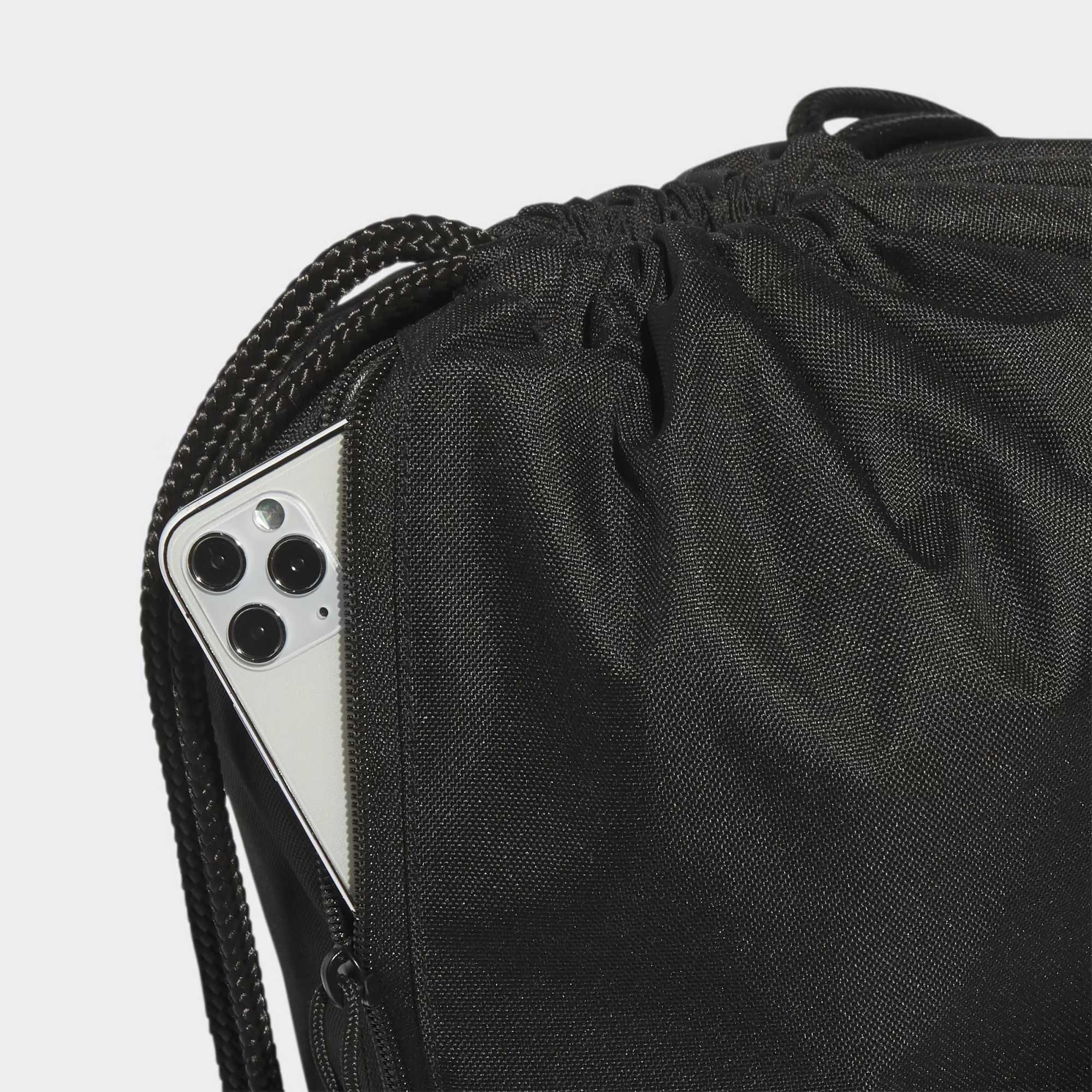 Mochila Saco Adidas Classic 3S 2.0 Original Color Negro - Imagen 3