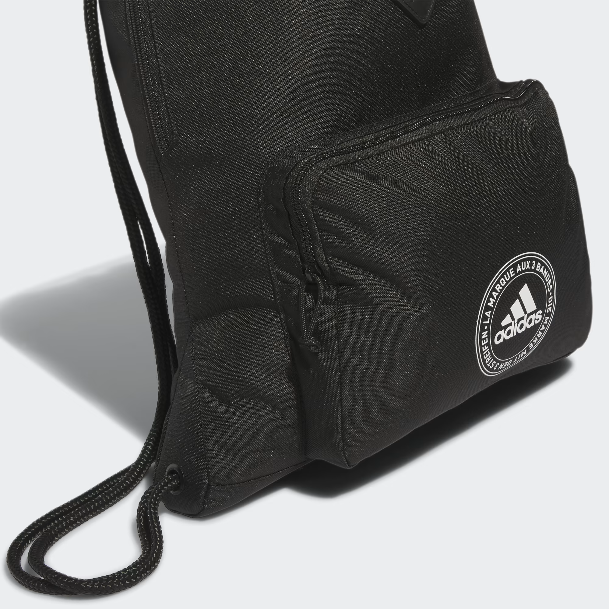 Mochila Saco Adidas Classic 3S 2.0 Original Color Negro - Imagen 2